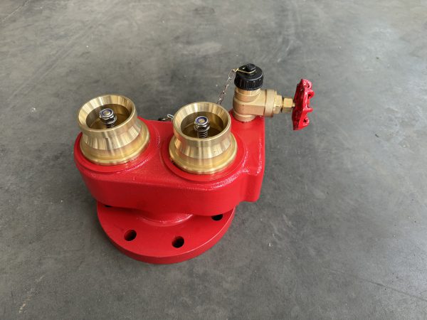 Two Ways Breeching Valve